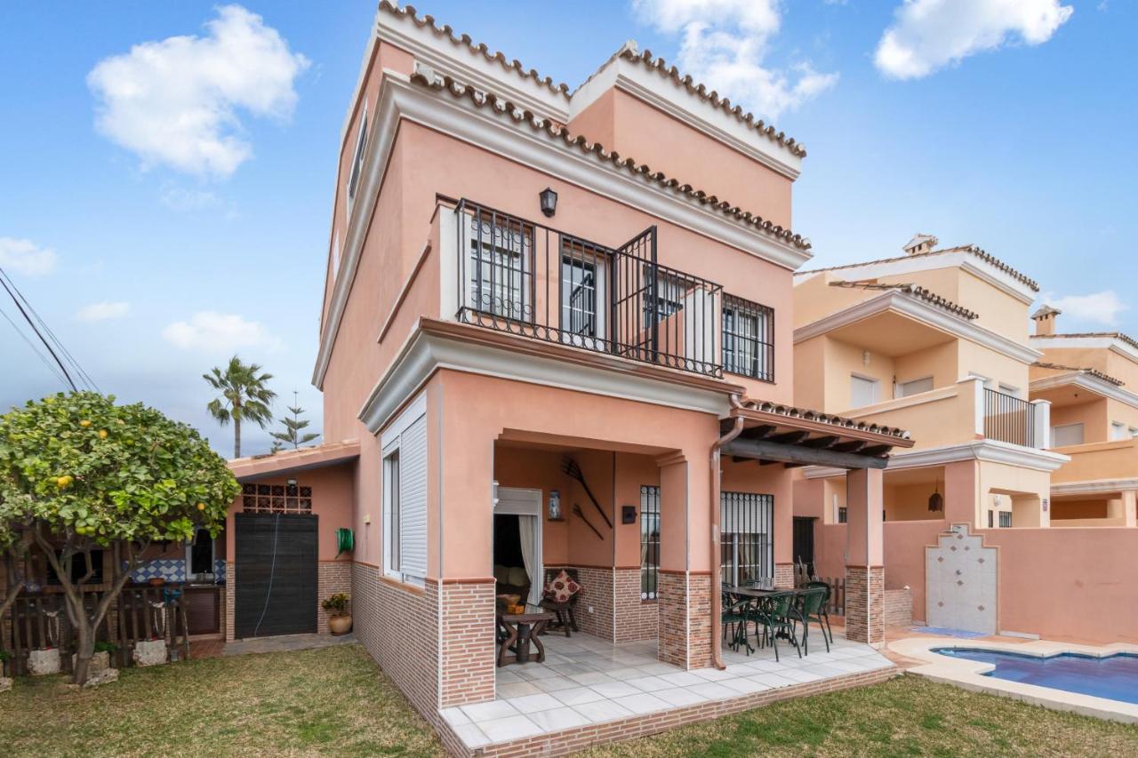 Villa Estilo Mediterranea Con Piscina, Jardin, Bbq Y Jacuzzi - Villa Bel Air Real Estepona Exteriör bild