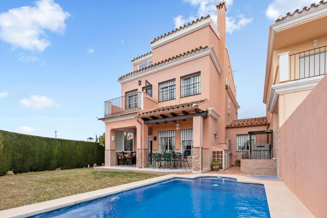 Villa Estilo Mediterranea Con Piscina, Jardin, Bbq Y Jacuzzi - Villa Bel Air Real Estepona Exteriör bild